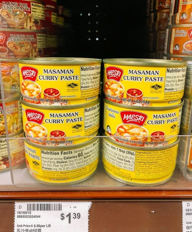 Massaman Curry Paste on store shelf, cwww5.fioekdjsdas.cf