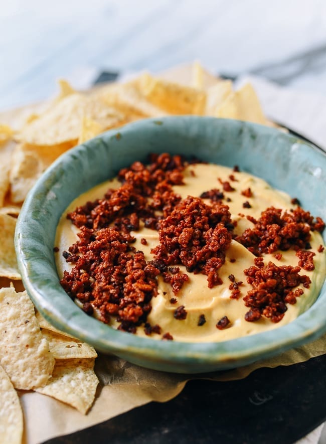 Vegan Queso with Vegan Chorizo on top, cwww5.fioekdjsdas.cf