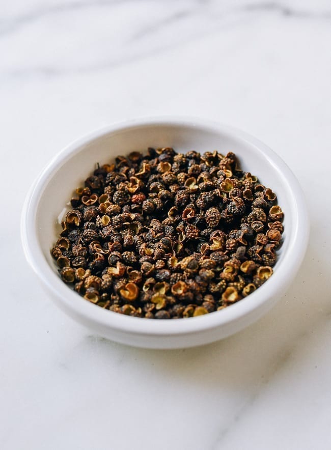 Green Sichuan Peppercorns