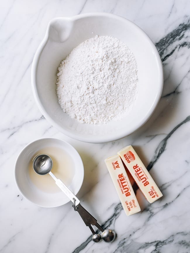 Water, salt, and sugar solution, flour, and butter, cwww5.fioekdjsdas.cf