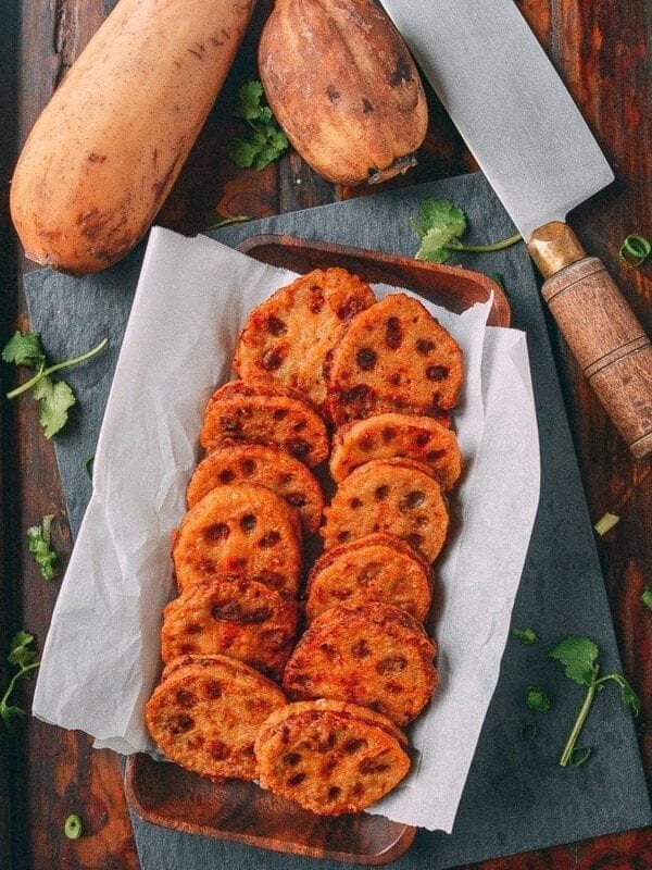 Crispy Stuffed Lotus Root with Pork (2017 Chinese New Year Recipes), by cwww5.fioekdjsdas.cf