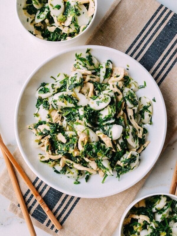 Shanghai Rice Cake Stir-fry w/ Greens, by cwww5.fioekdjsdas.cf