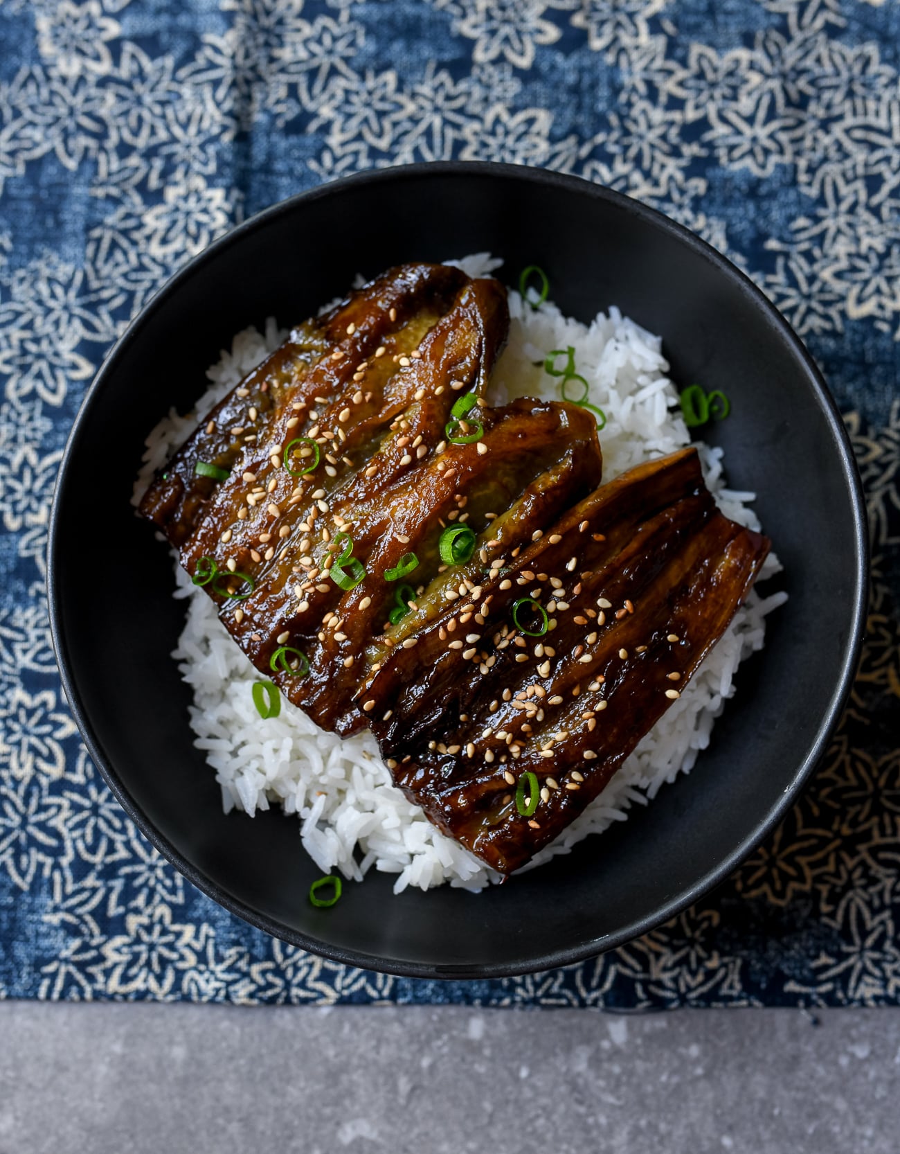 Eggplant that looks like unagi
