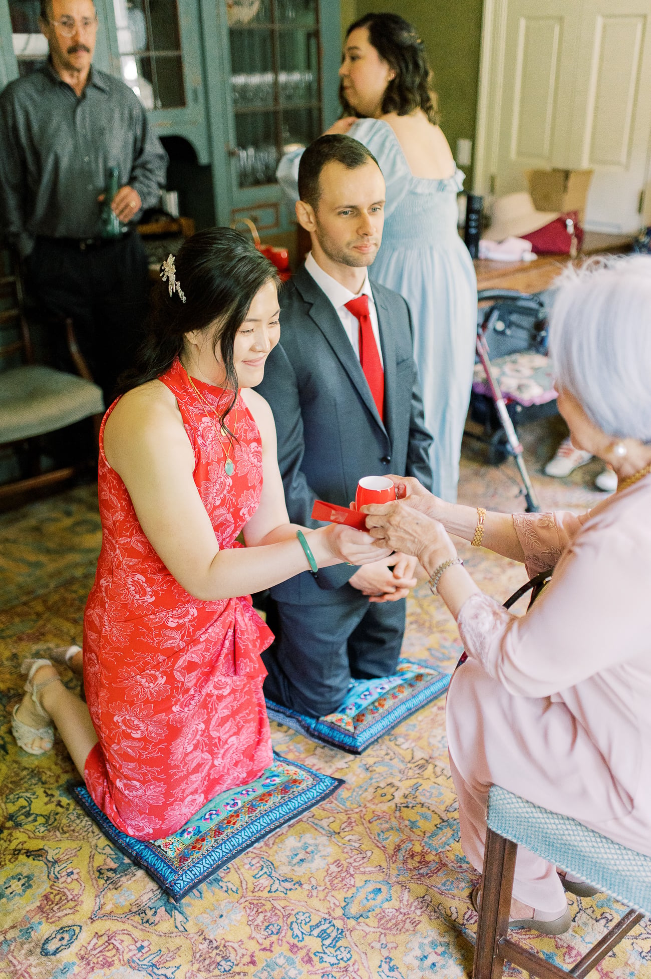 Wedding tea ceremony