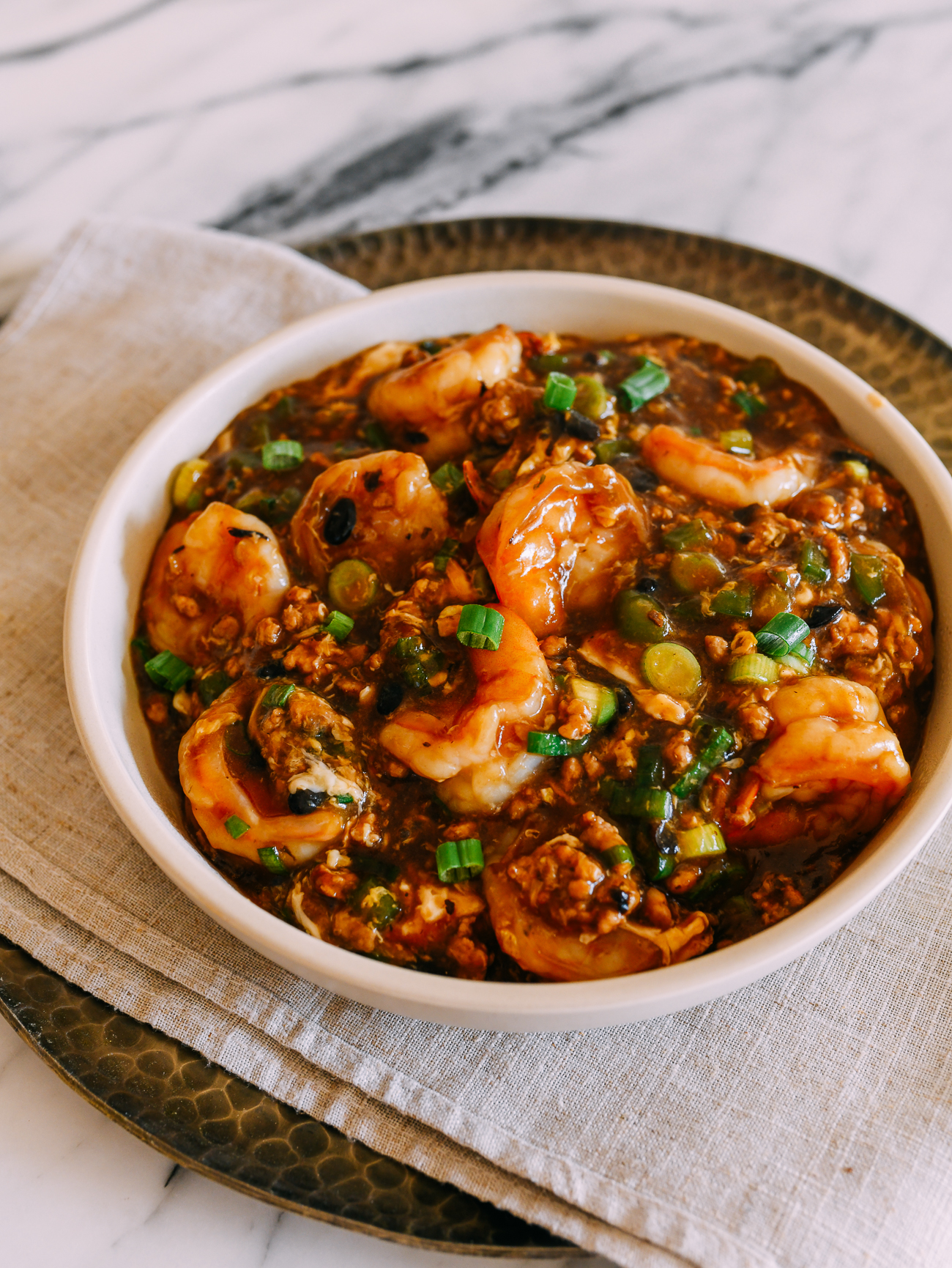 Shrimp with Black Bean Sauce