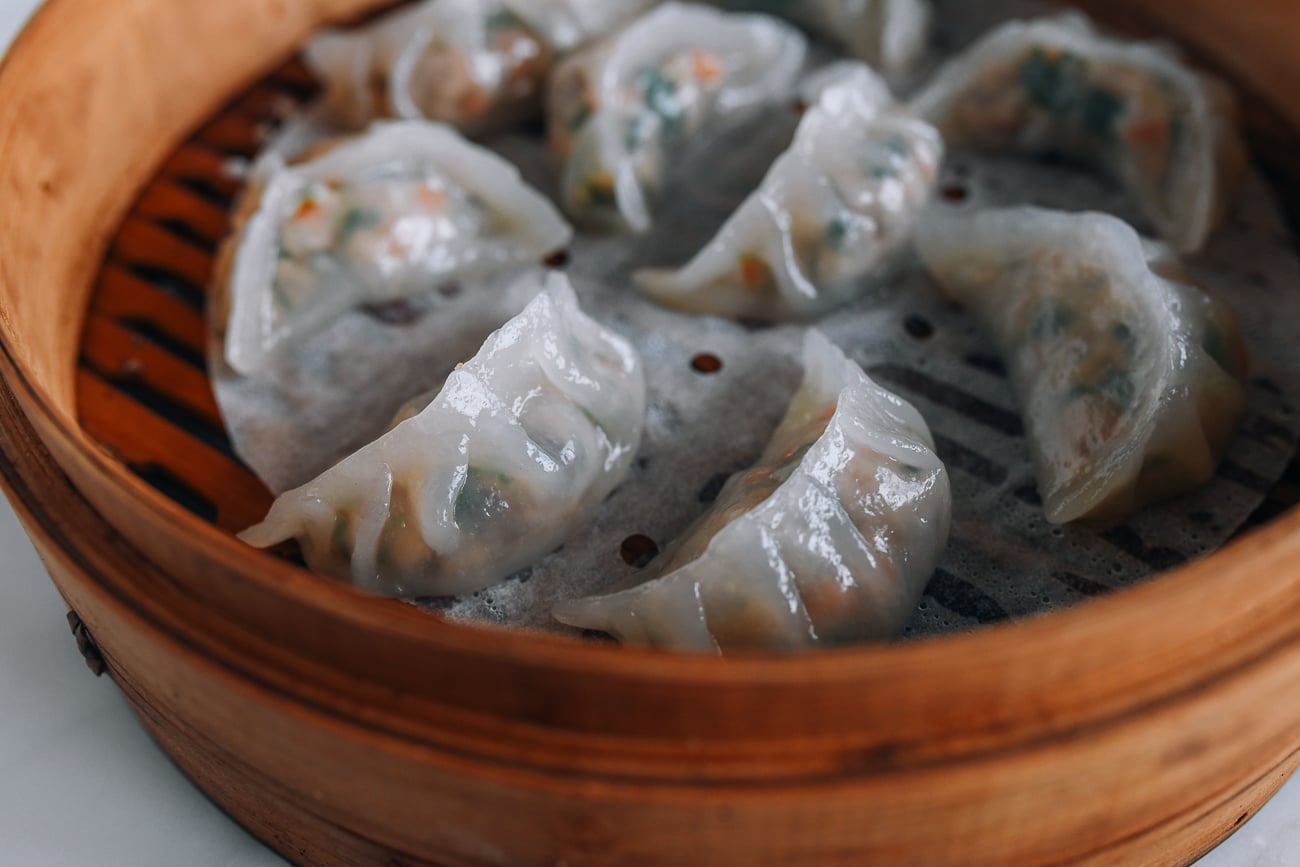 steamed crystal dumplings