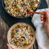 Mushroom Fried Rice