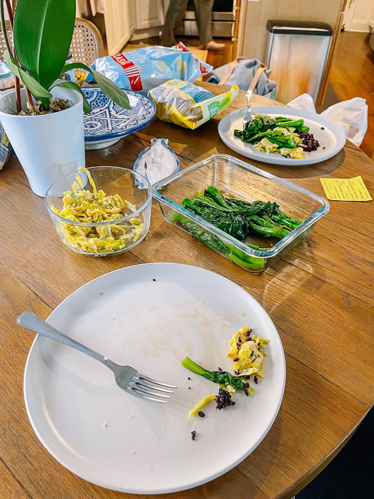 first meal at home