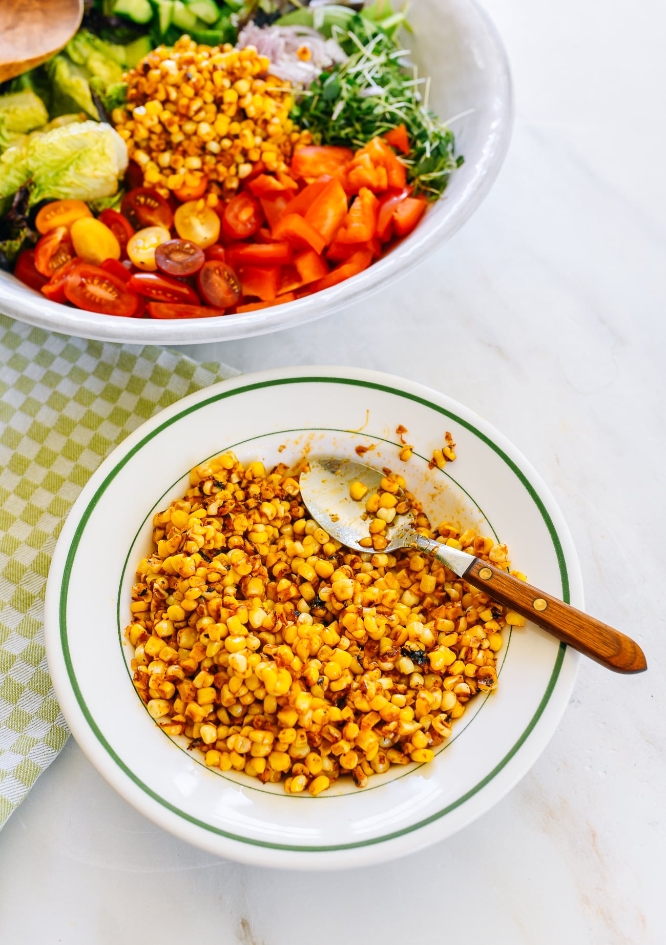 Fried Corn (For Salads or an Easy Side Dish)