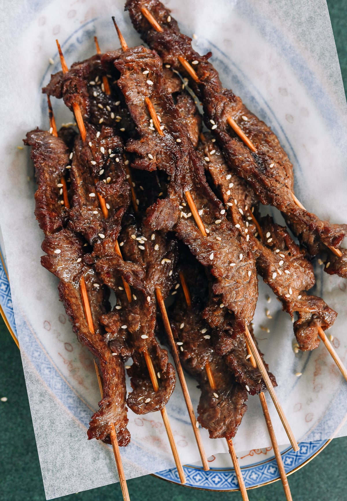 Chinese Beef on a Stick