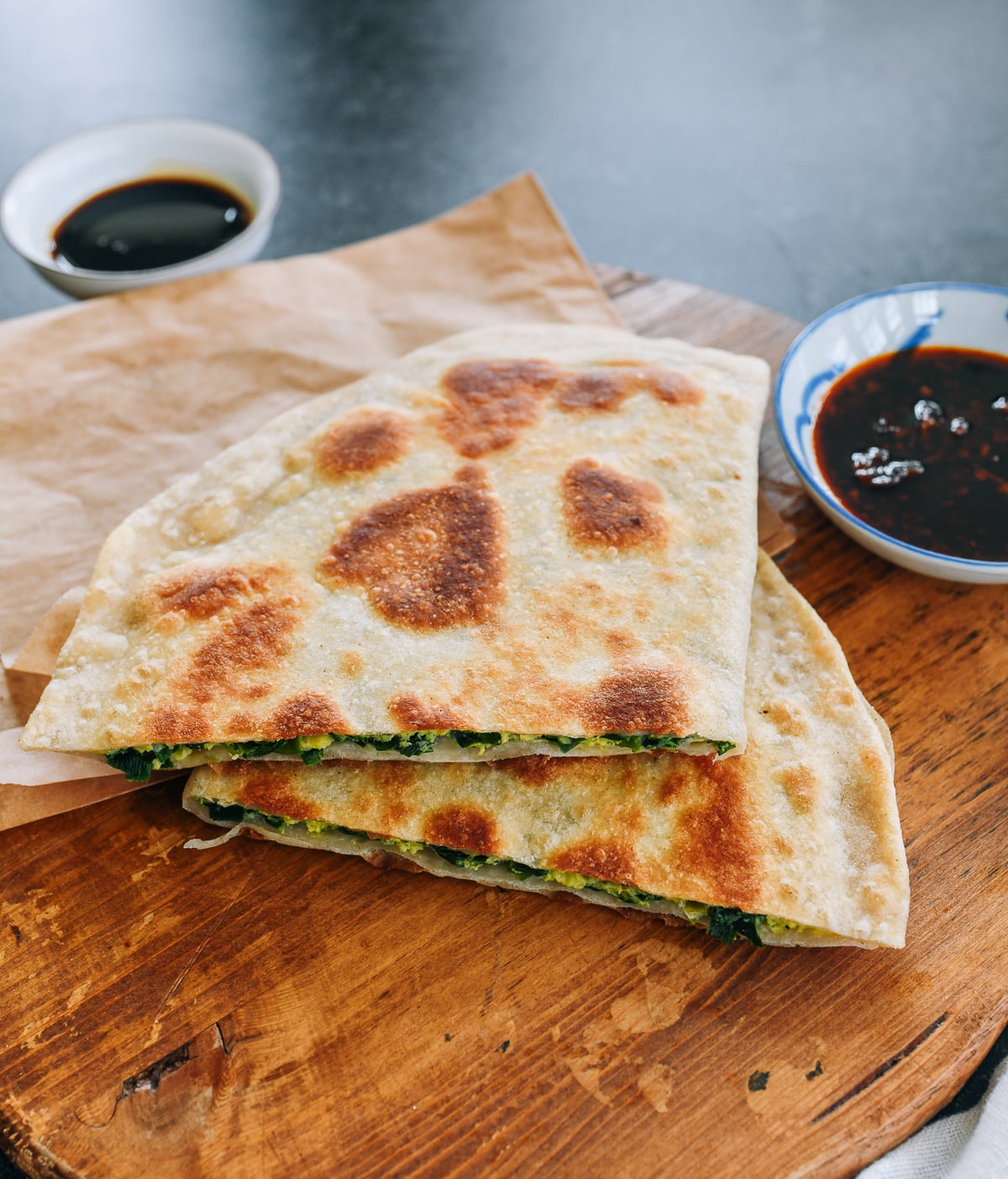 Chive Egg Pockets