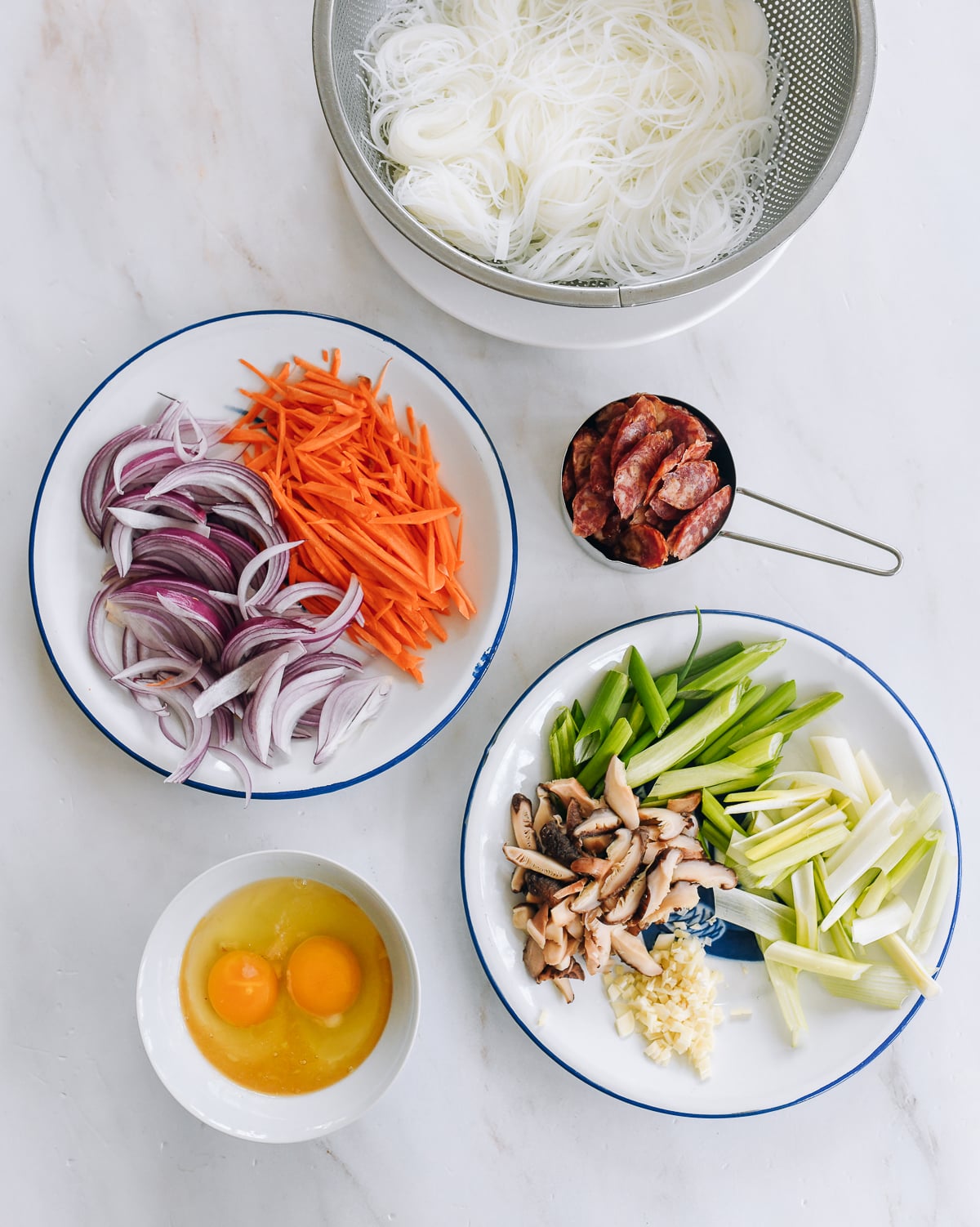 lap cheong mei fun ingredients