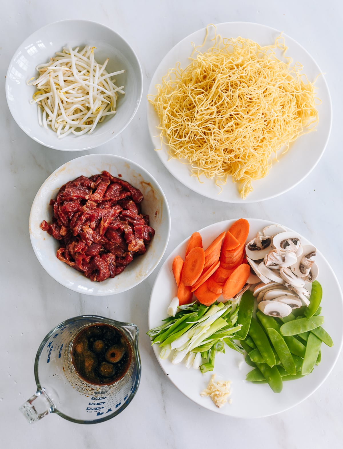 beef chow mein ingredients