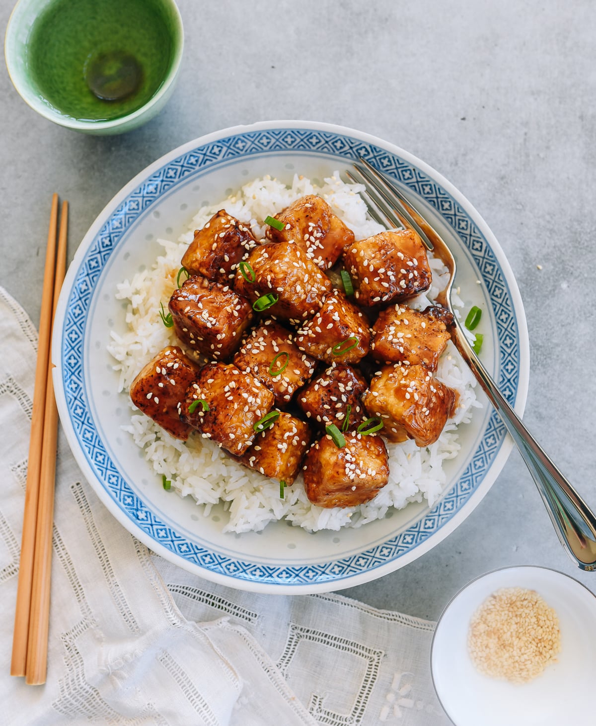 sesame tofu recipe