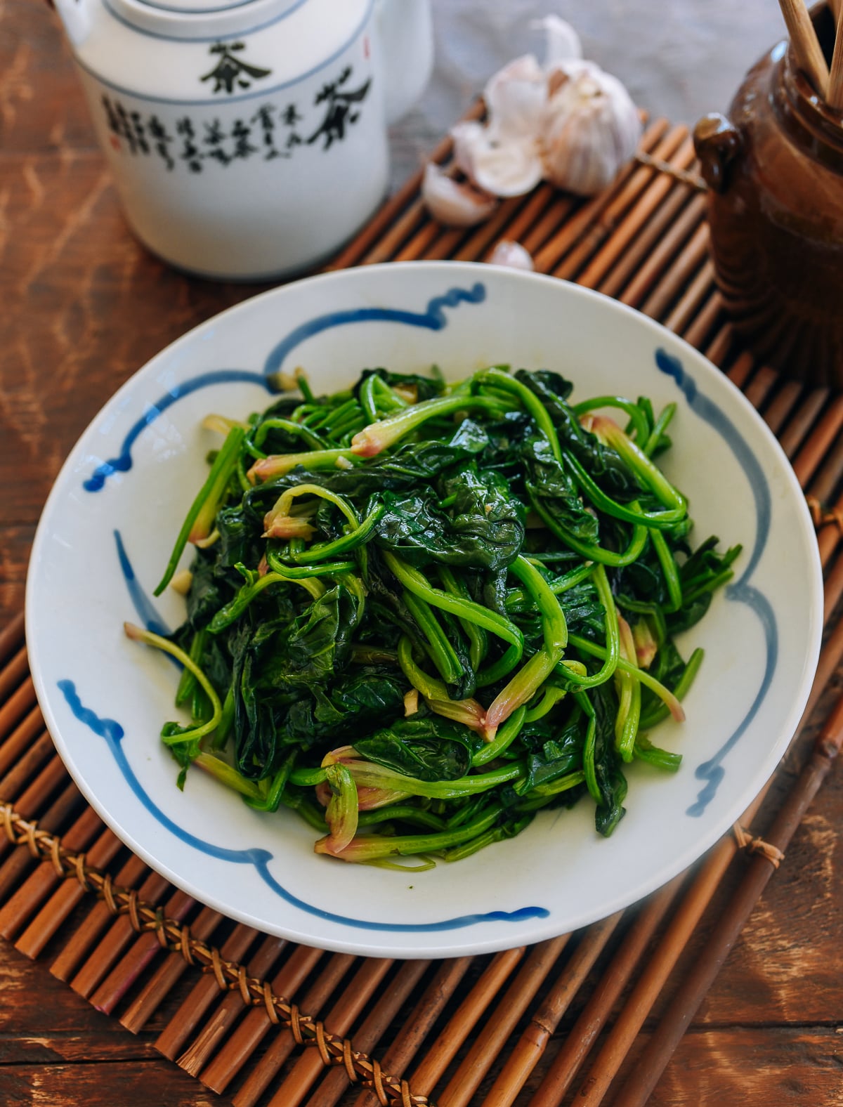 stir-fry spinach