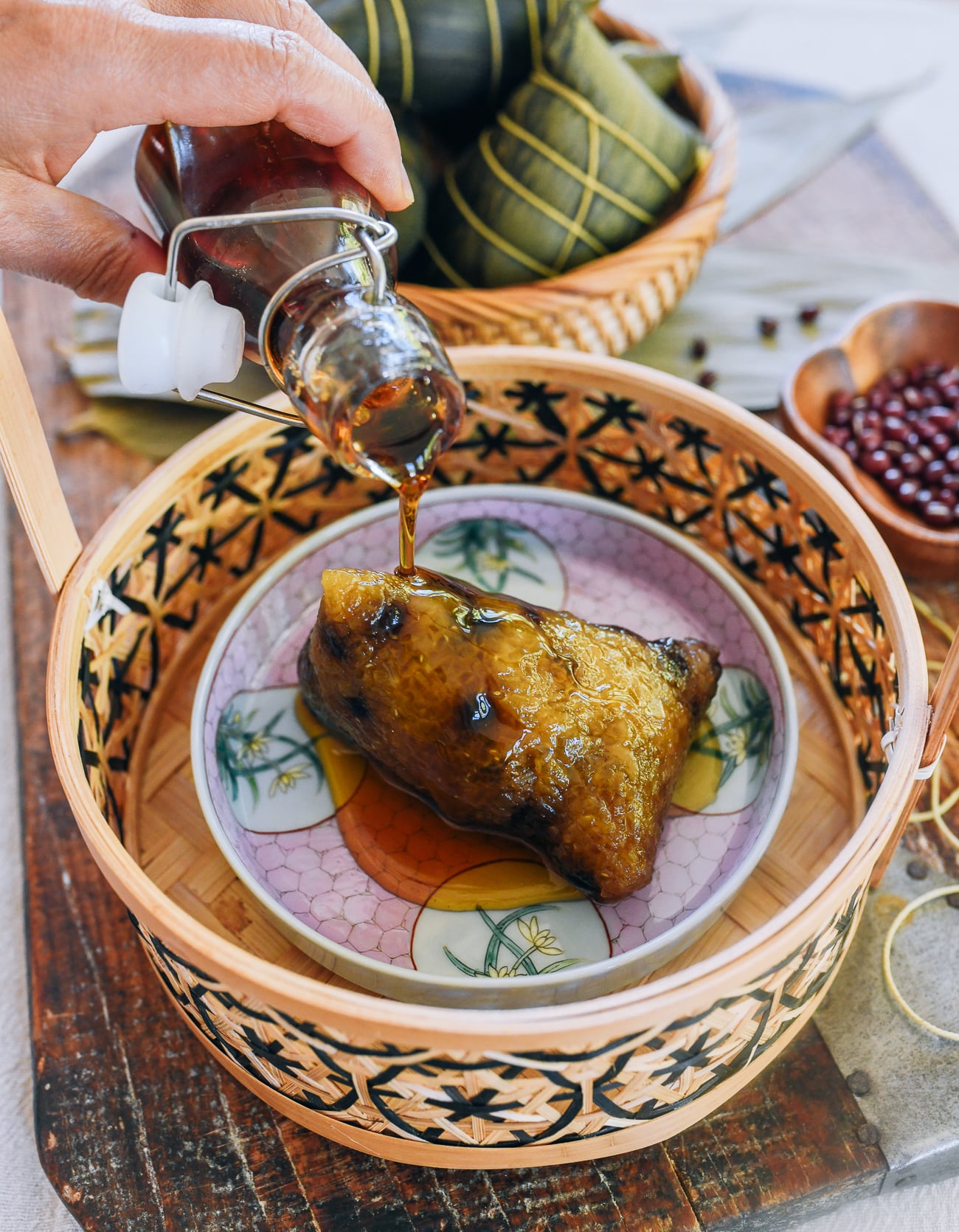 Red Bean Zongzi (红豆粽子)